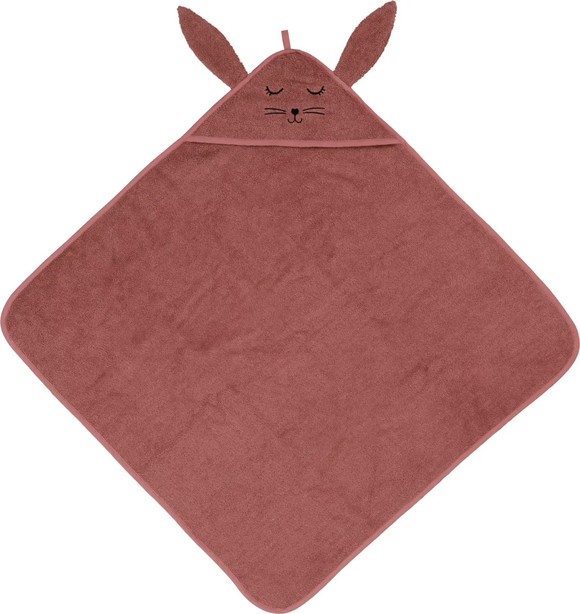 PEŠKIR SA KAPULJAČOM 75/75 cm pink