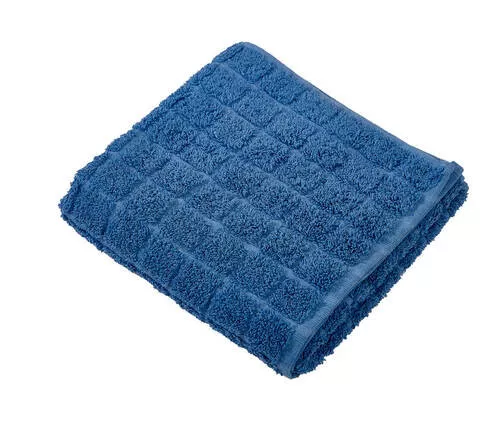 PEŠKIR ZA RUKE SQUARES plava 50/90 cm