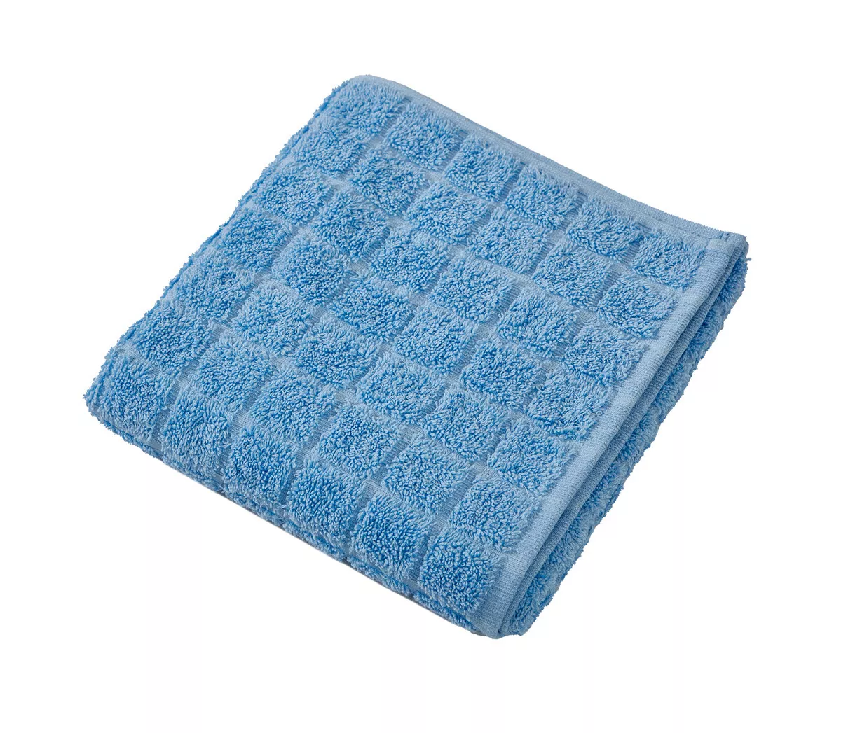 PEŠKIR ZA RUKE SQUARES svetloplava 40/60 cm