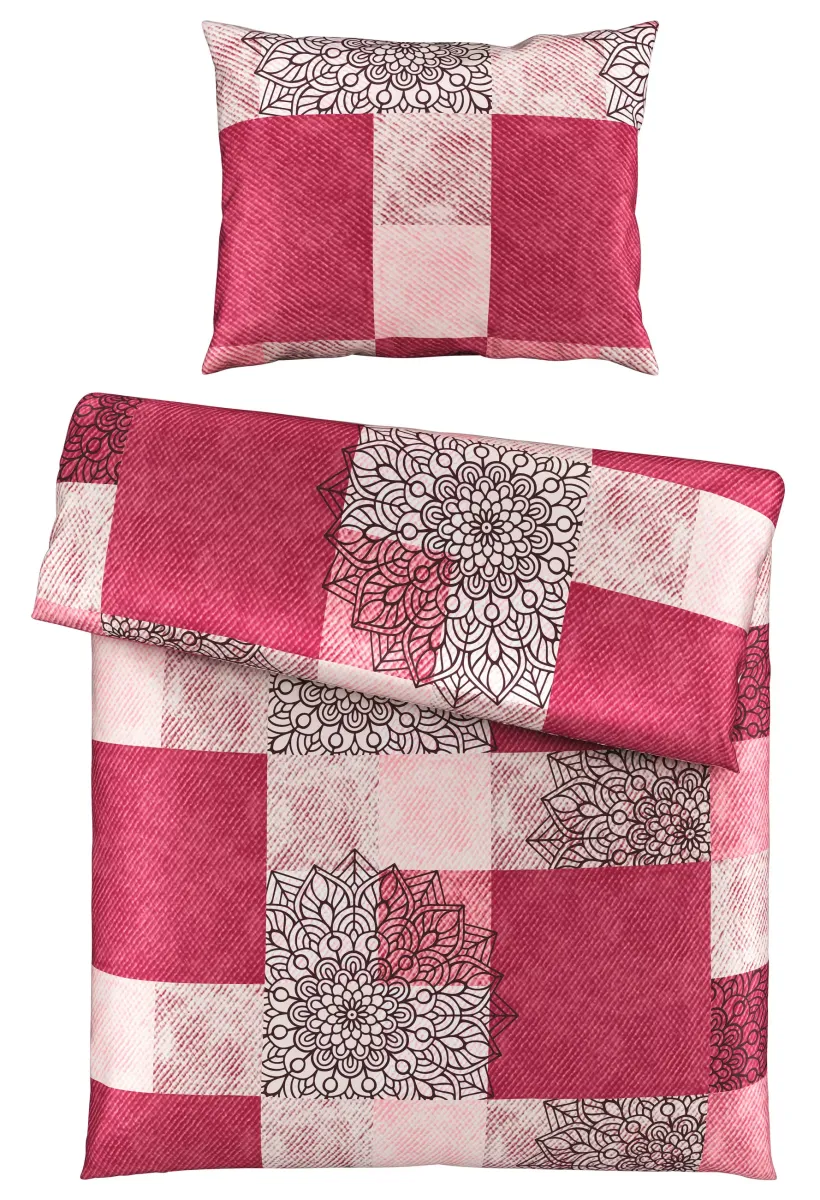 POSTELJINA KALIO 140/200 cm saten pink