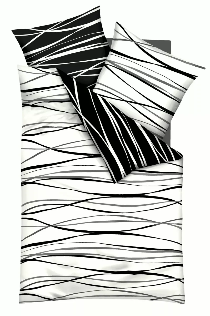 POSTELJINA MOTION 200/200 cm crna, bela