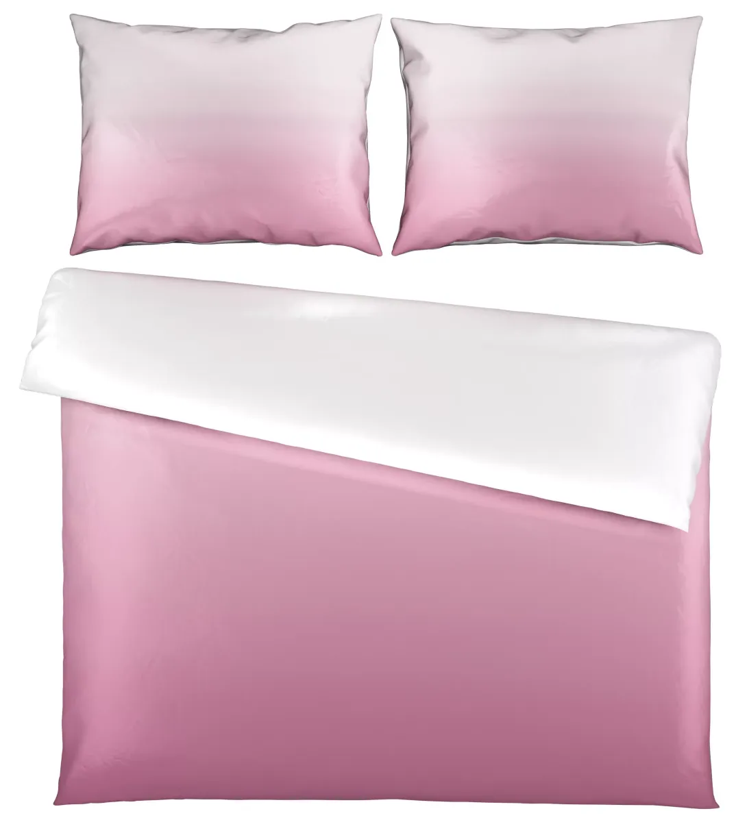 POSTELJINA SA DVA LICA MAUVE 200/200 cm saten boja sleza