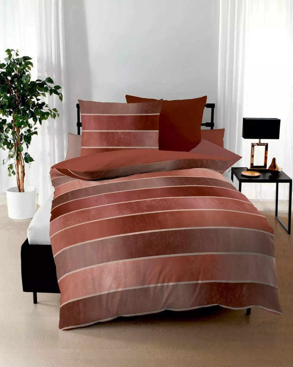 POSTELJINA TIMELESS 200/200 cm saten braon