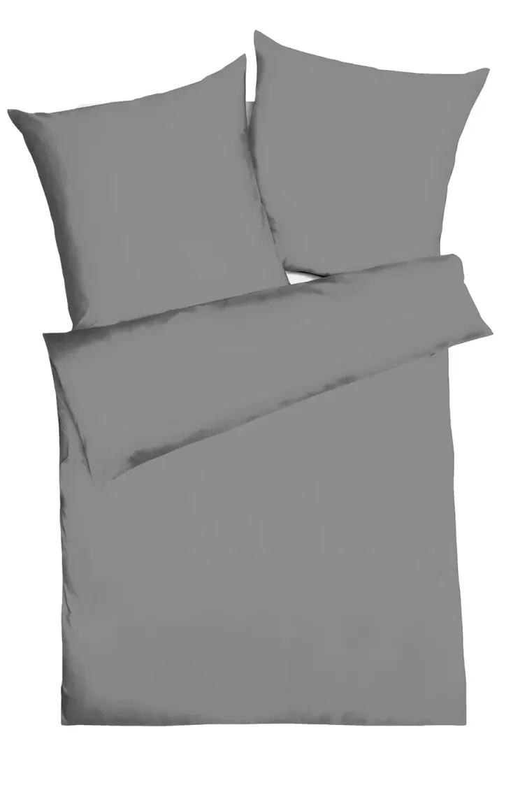 POSTELJINA UNI 200/200 cm saten siva