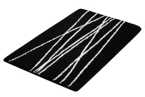 PROSTIRKA ZA KUPATILO crna 70/120 cm