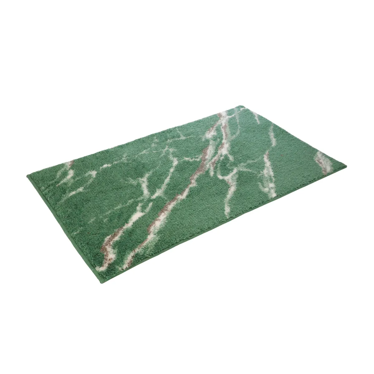 PROSTIRKA ZA KUPATILO MARBLE zelena 60/100 cm