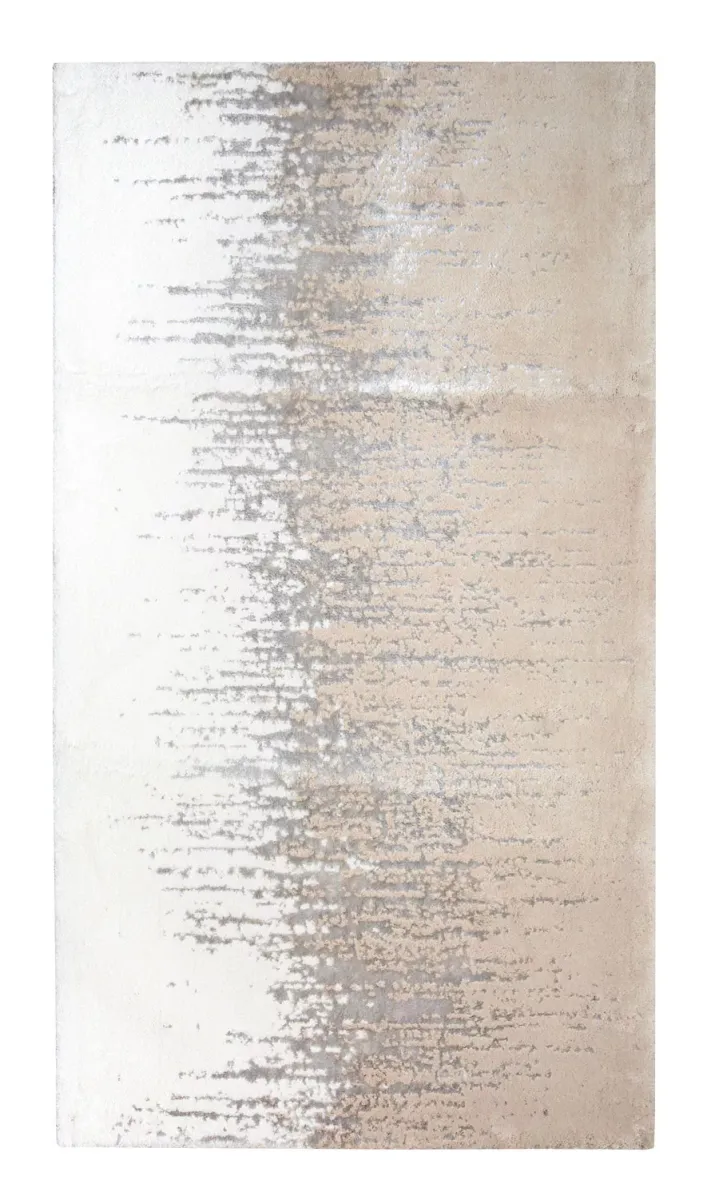PROSTIRKA ZA KUPATILO OMBRE srebrna, bež, ecru 60/100 cm