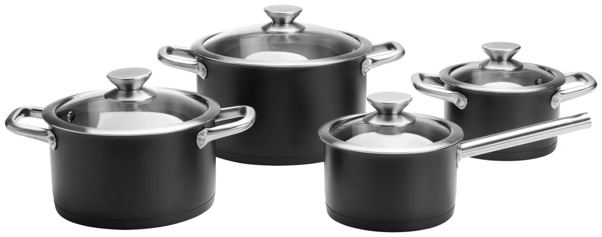 SET ŠERPI nerđajući čelik 4 dela