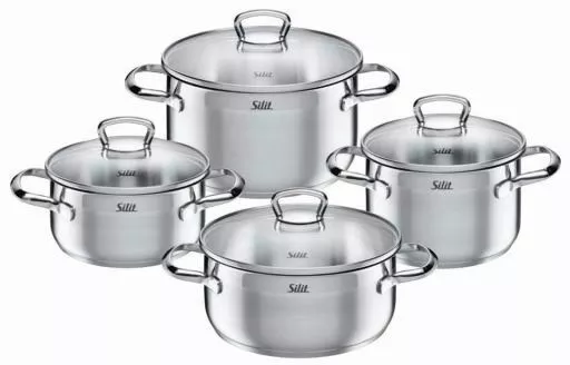 SET ŠERPI Toskana nerđajući čelik 4 dela Toskana