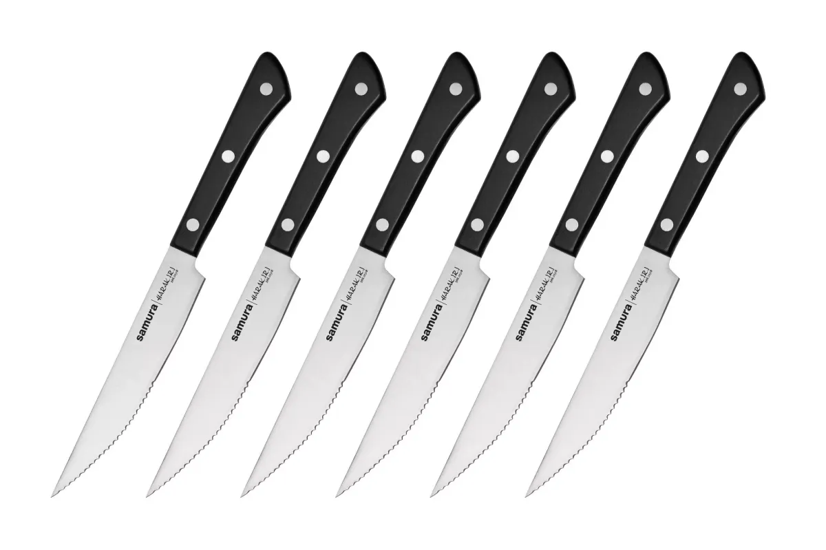 SET NOŽEVA ZA BIFTEK 6 delova