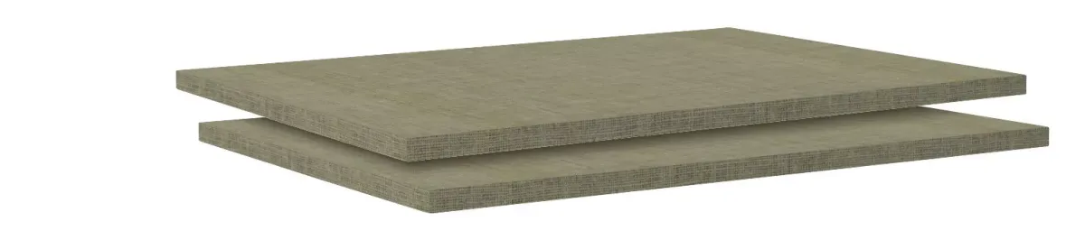 SET POLICA ZA ORMAR braon 87,9/1,8/55,1 cm
