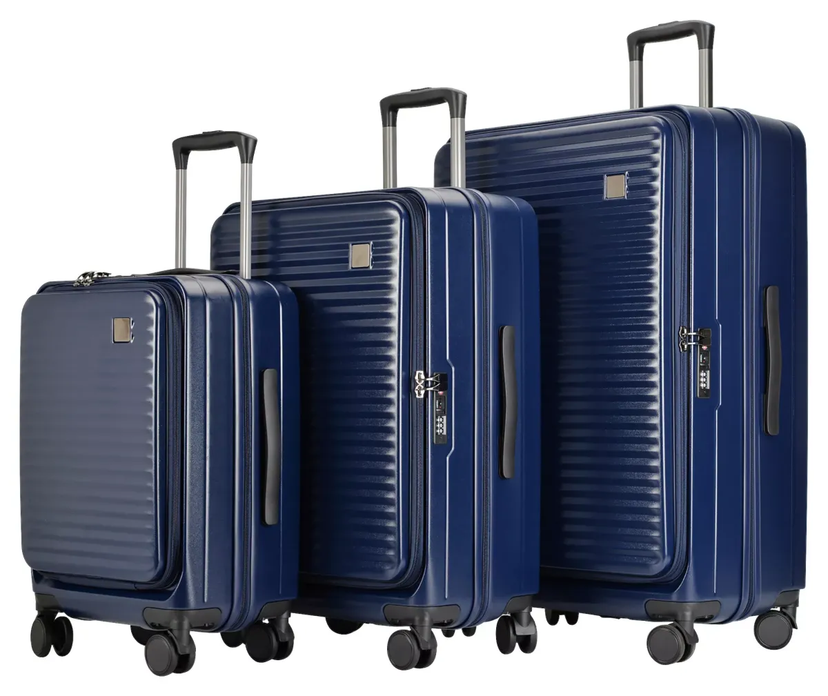 SET PUTNIH KOFERA tamnoplava