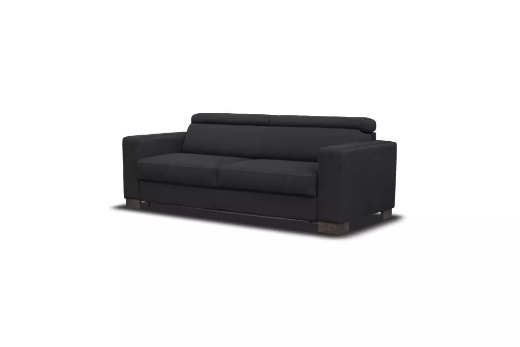 SOFA LEŽAJ crna