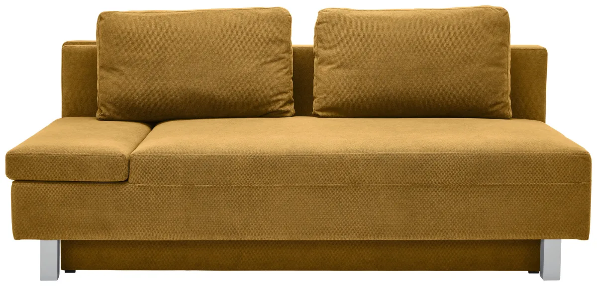 SOFA LEŽAJ senf žuta 