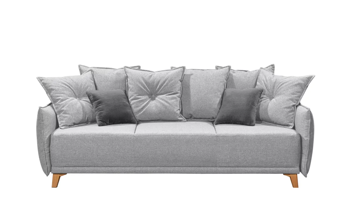 SOFA LEŽAJ srebrna