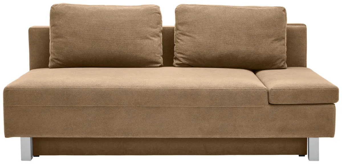 SOFA LEŽAJ svetlobraon 