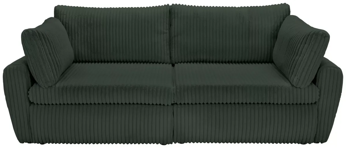 SOFA LEŽAJ tamnozelena