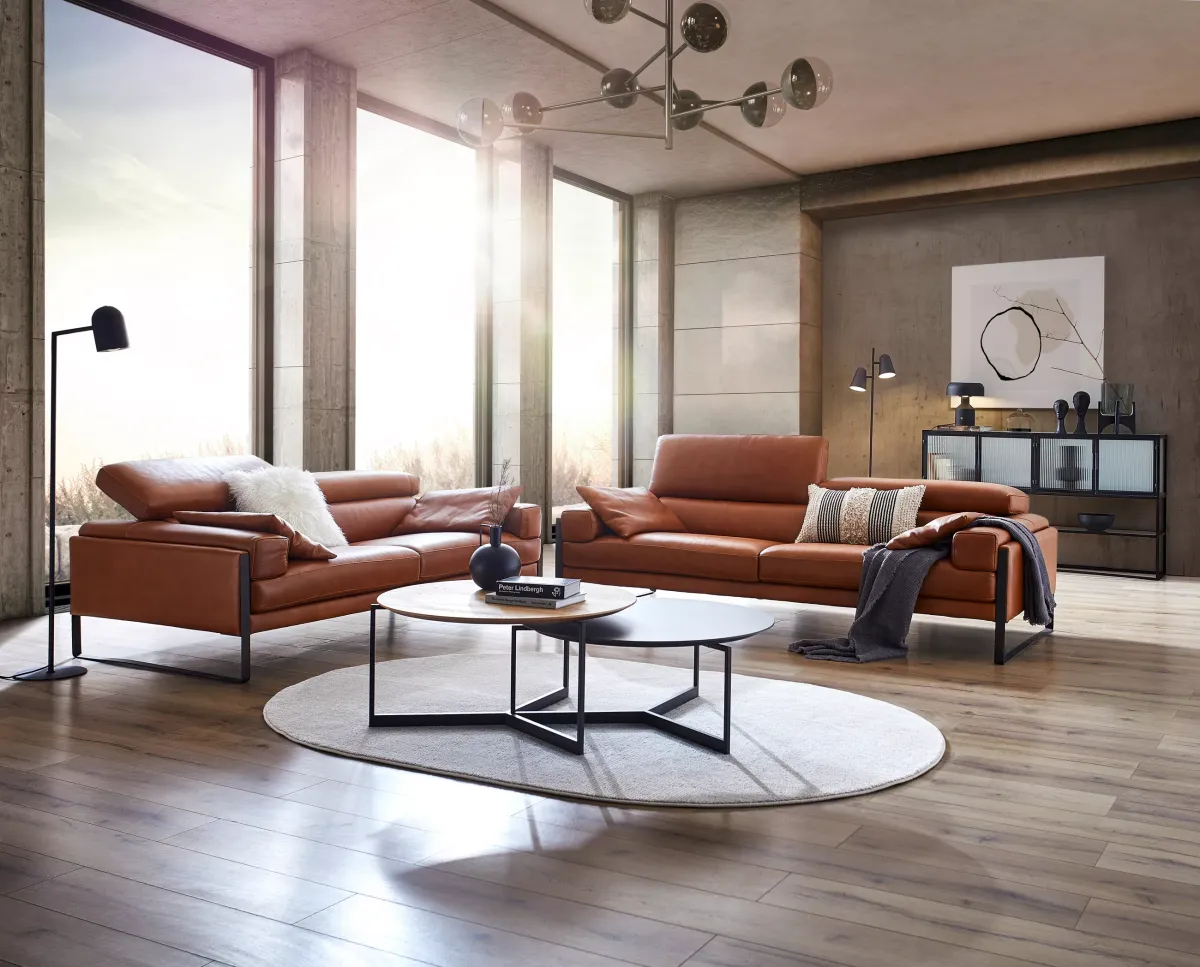 SOFA SA 2,5 SEDIŠTA 202/67/105 cm , tamnobraon
