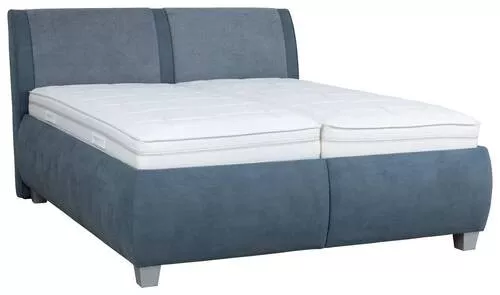 TAPACIRANI KREVET 180/200 cm plavo-siva