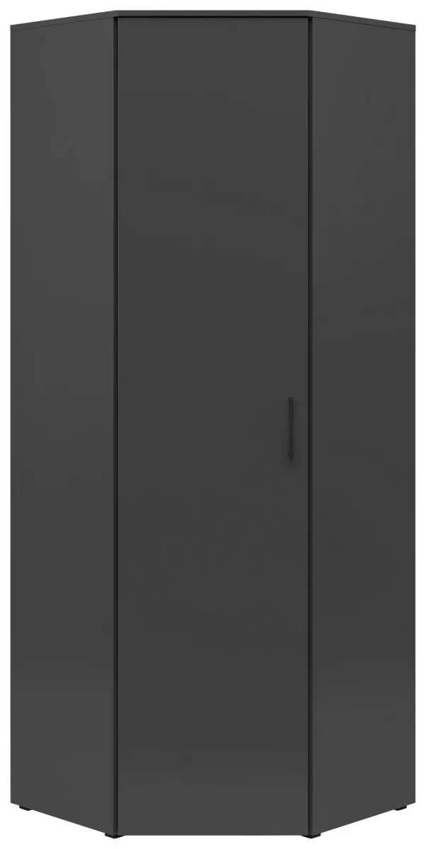 UGAONI ORMAR grafitno siva 72/195/72 cm