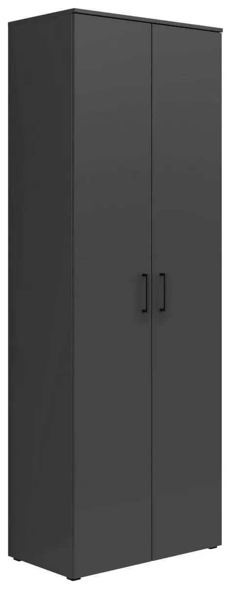 VIŠENAMENSKI ORMAR grafitno siva 70/195/40 cm