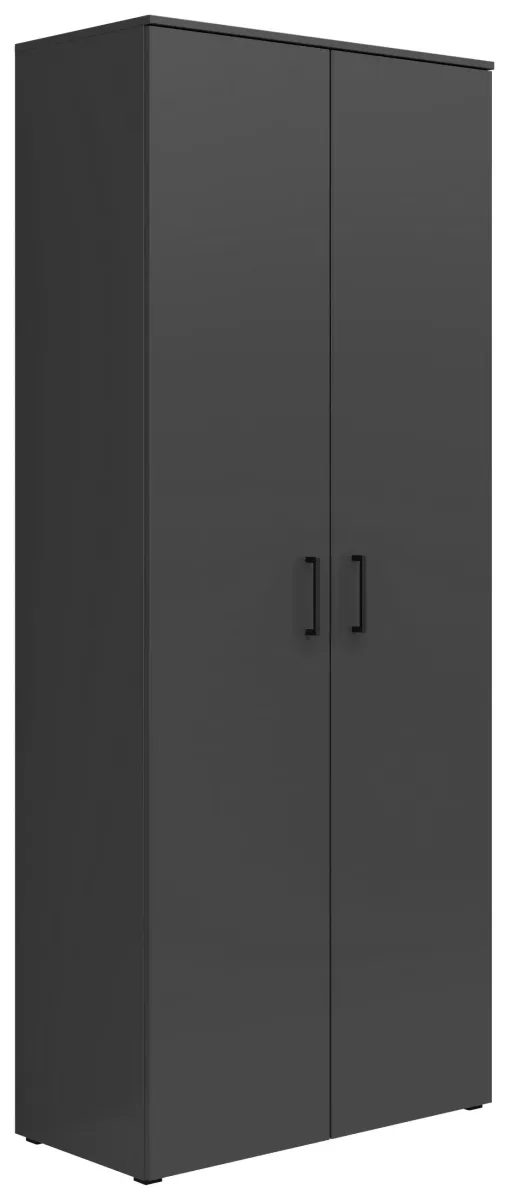 VIŠENAMENSKI ORMAR grafitno siva 80/195/40 cm