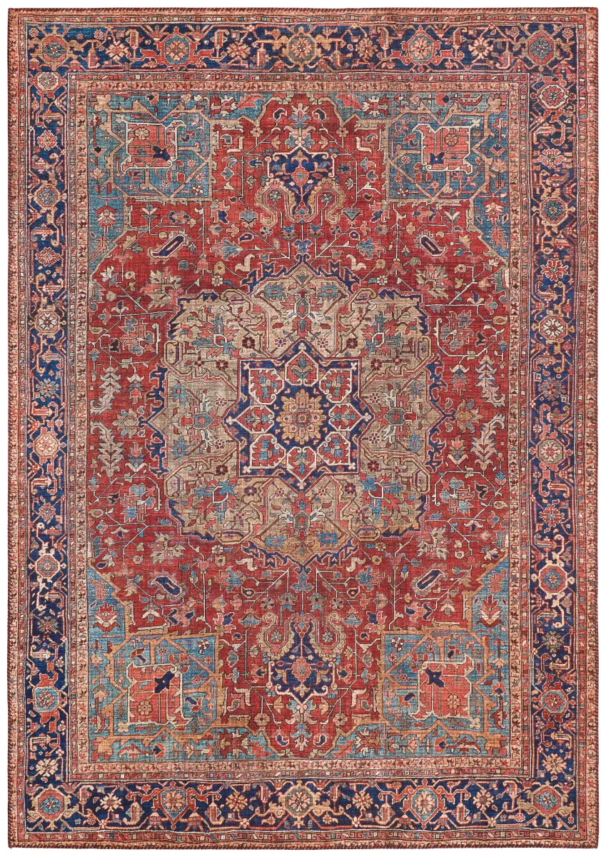 VINTEDŽ TEPIH crvena