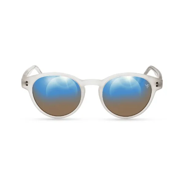 Hyperlight Eyewear White, Blue mirror