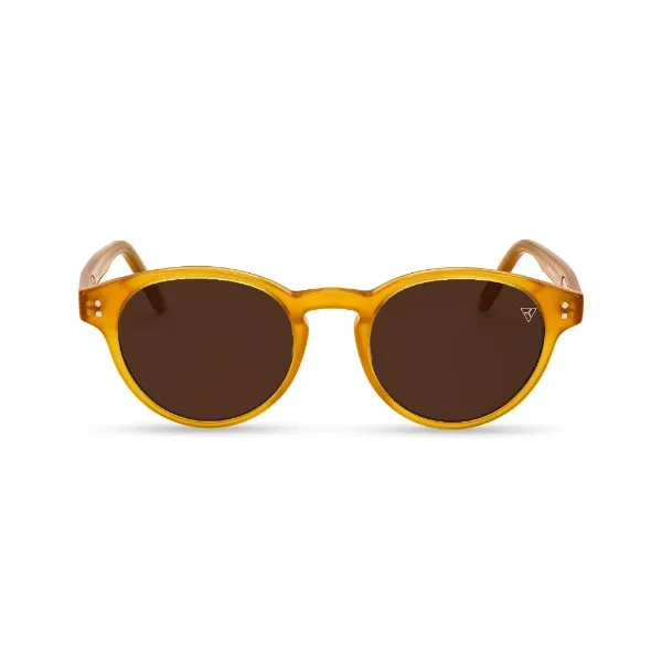 Hyperlight Eyewear Yellow, Brown lenses
