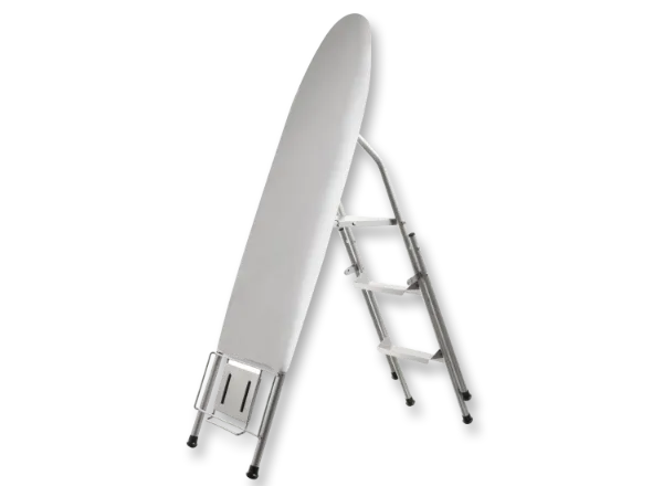 Zepter CleanSy AcrobaZ - foldable ironing combined with board with 3 step ladder, 100% cotton cover