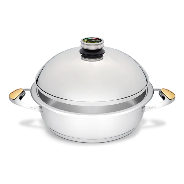 Zepter cookware for cooking without fat and water - 5.0 l pot, Ø 28 cm, height 9 cm