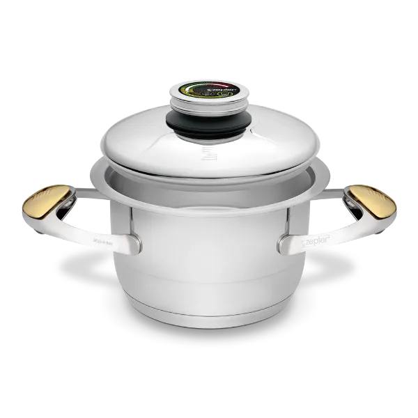 Zepter cookware for cooking without fat and water - pot 2.0 l, 16 cm