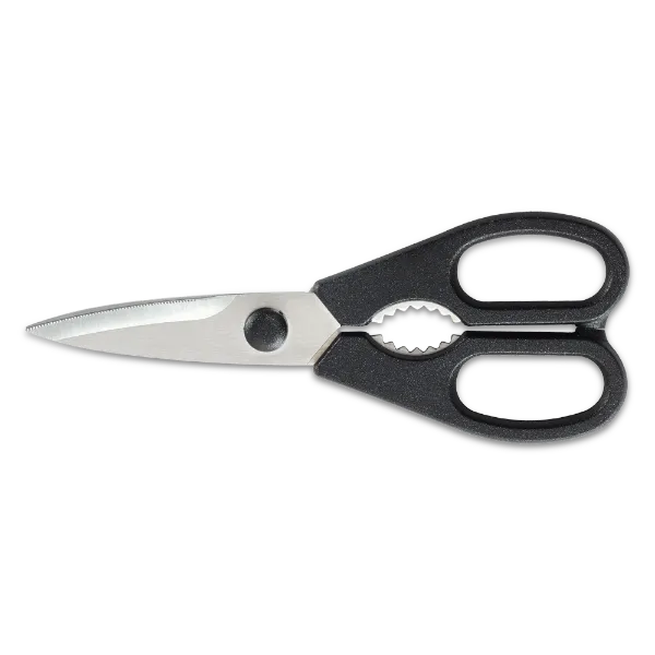 Zepter kitchen shears - kitchen chopping shears, stainless steel, with built-in bottle opener, Felix Solginen, blade 20.3 cm