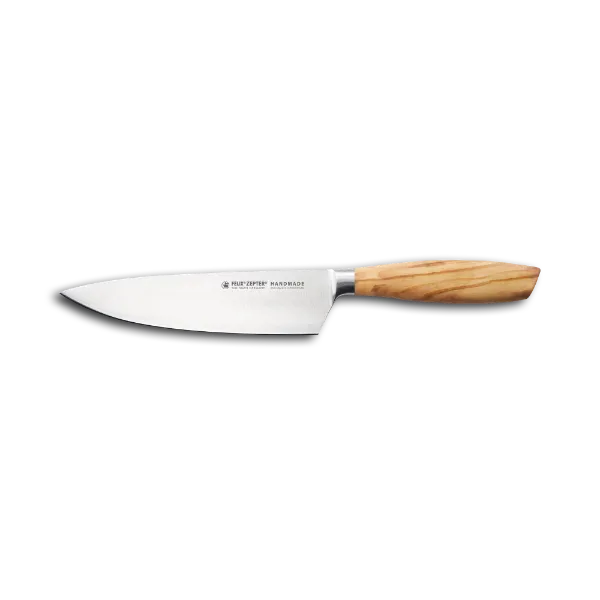 Zepter knife Felix Solingen OLIVE WOOD - chef's knife, blade length 18 cm