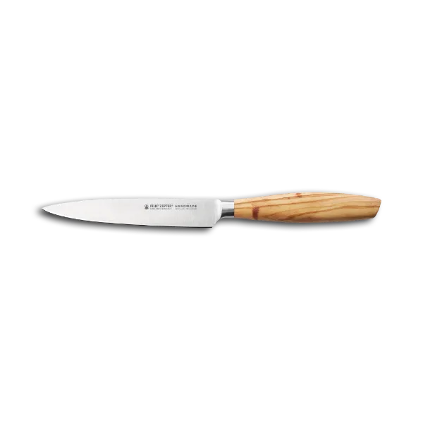 Zepter knife Felix Solingen OLIVE WOOD - peeling knife, blade length 12 cm