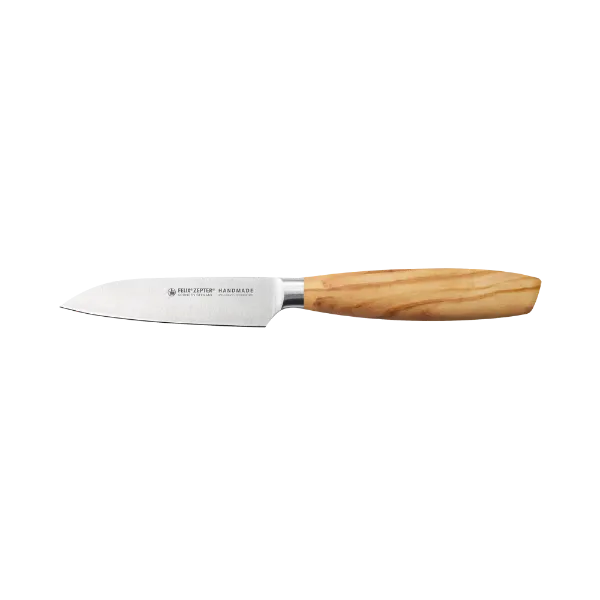 Zepter knife Felix Solingen OLIVE WOOD - peeling knife, blade length 9 cm