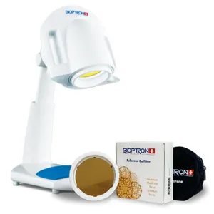 Zepter MedAll Bioptron lamp (exposure area diameter 11 cm) for light therapy, physiotherapy, anti-SAD - FREE fullerene filter