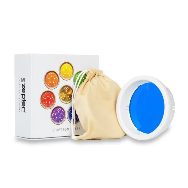 Zepter, replaceable blue filter for the Bioptron Pro 1