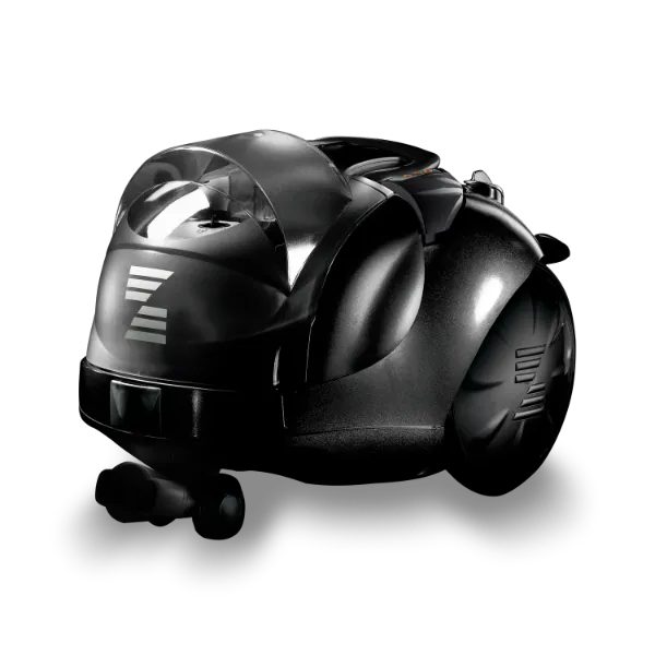 Zepter Tuttoluxo 6SB - wet and dry vacuum cleaner with steam cleaning function, black case, tip for iron for FREE