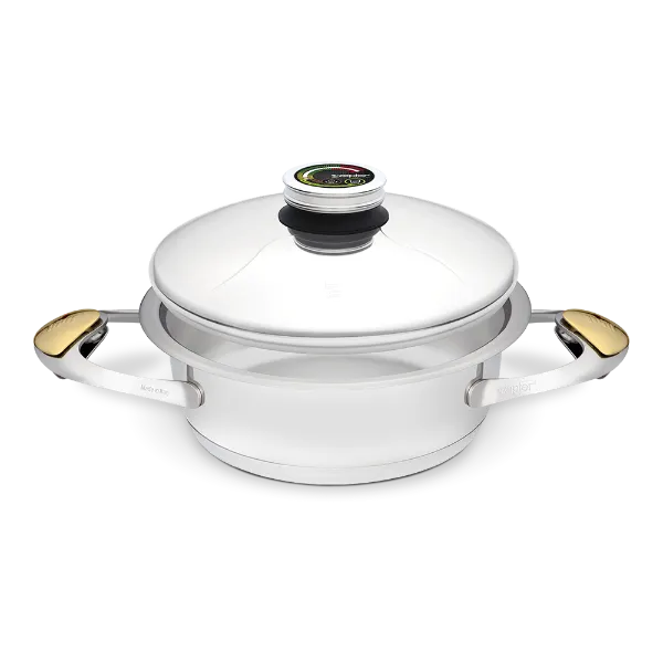 Zepter URA cookware  for cooking without fat and water - pot 2.0 l, Ø 20 cm