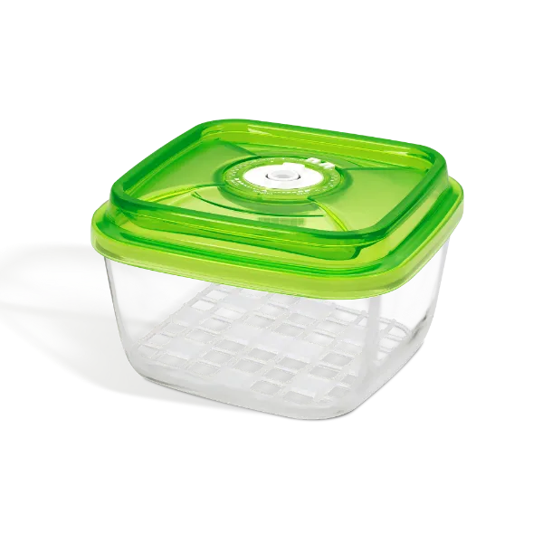 Zepter VacSy® Glass Vacuum Container - dimensions 19 x 19 x 9.5 cm